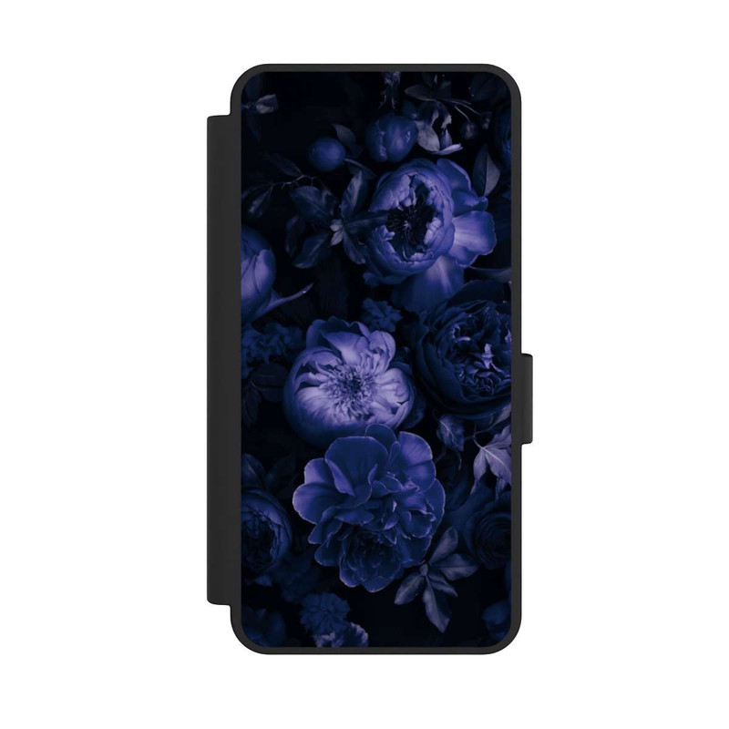 Galaxy S25 Edge NIVOflip Victorian Grandeur Large Flowers Purple Mit KI