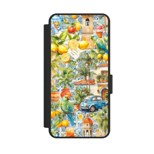 Samsung Galaxy S25 Edge NIVOflip Whimsica Italian Travel Memories With AI