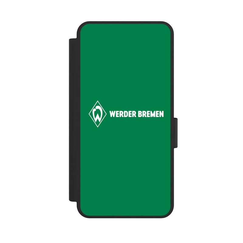 Galaxy S25 Edge NIVOflip Werder Bremen Schriftzug Raute Grün