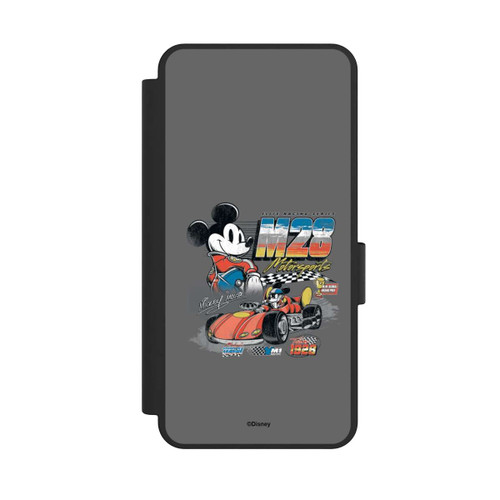 Samsung Galaxy S25 Edge NIVOflip Mickey Racing Car Grey M28