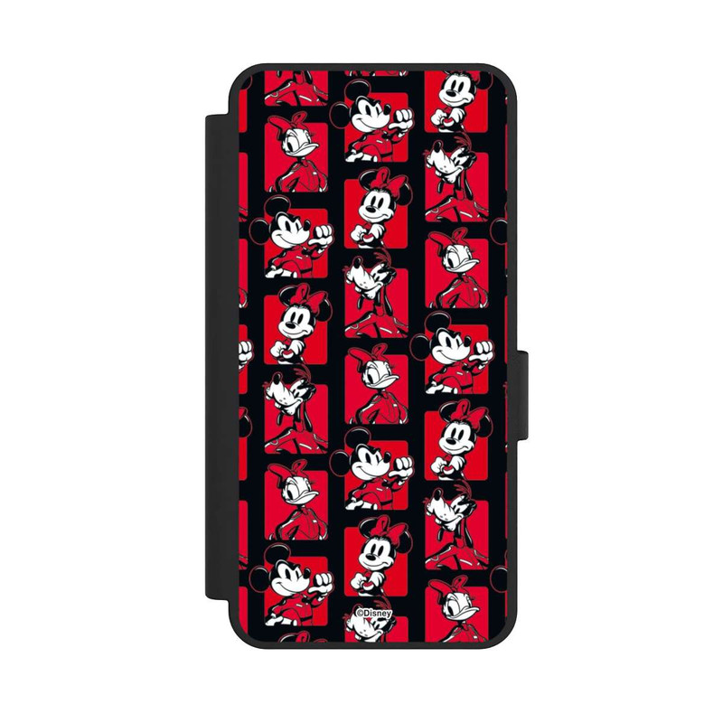 Galaxy S25 Edge NIVOflip Mickey Mouse Racing Pattern Red
