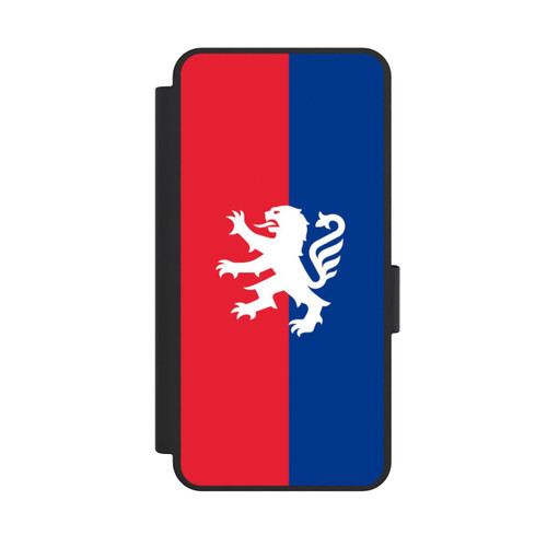 Samsung Galaxy S25 Edge NIVOflip OL Lion rouge et bleu
