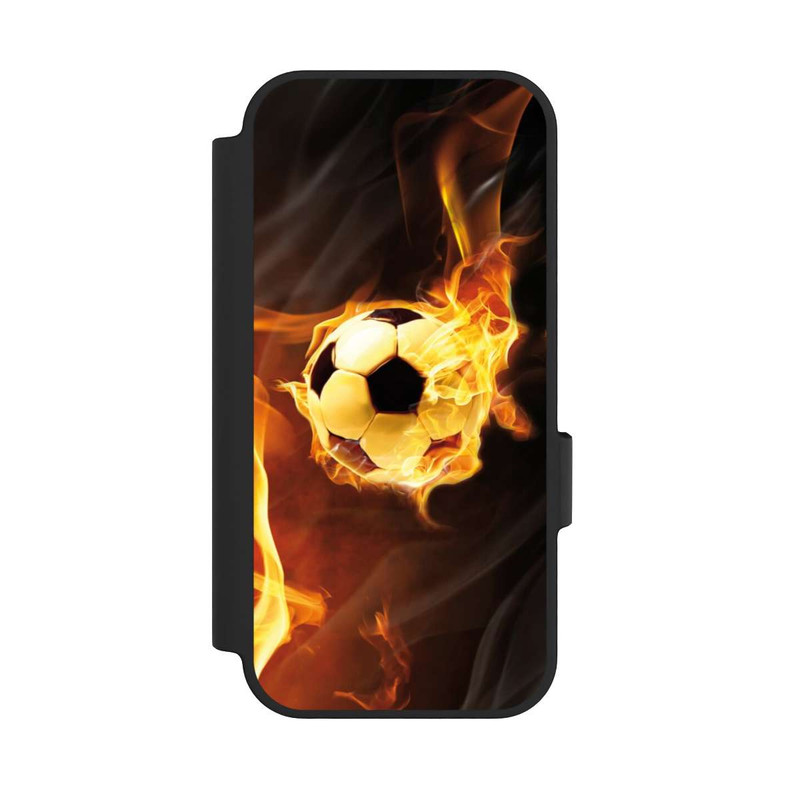 Pixel 10 NIVOflip Fußball in Flammen