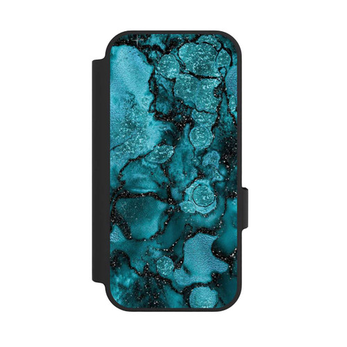 Google Pixel 10 NIVOflip  Blauer Glitzerlook