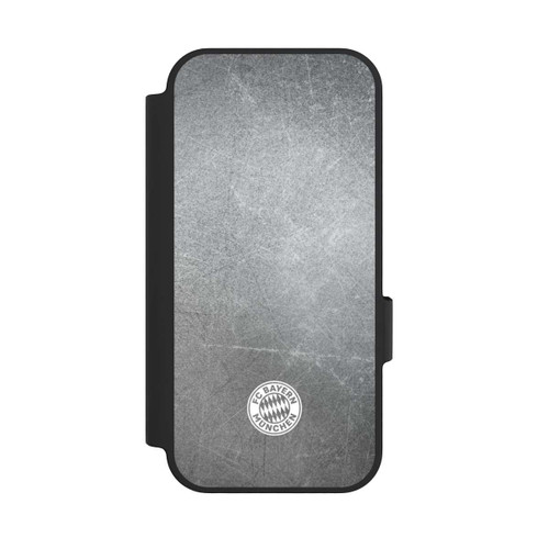 Google Pixel 10 NIVOflip Klassisches FCB Logo Klein - Weiß auf Metalllook