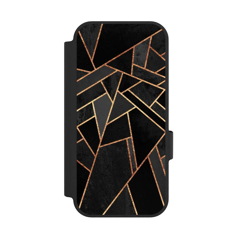 Pixel 10 NIVOflip Schwarze Nacht Gold Druck