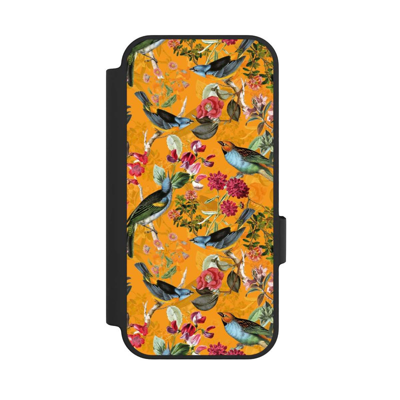 Pixel 10 NIVOflip Tapete mit Vögeln und Blumen