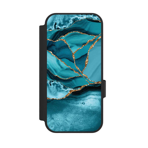 Google Pixel 10 NIVOflip Ice Blue Marble Landscape