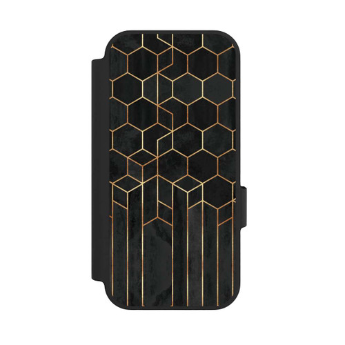 Google Pixel 10 NIVOflip Schwarze Sechsecke