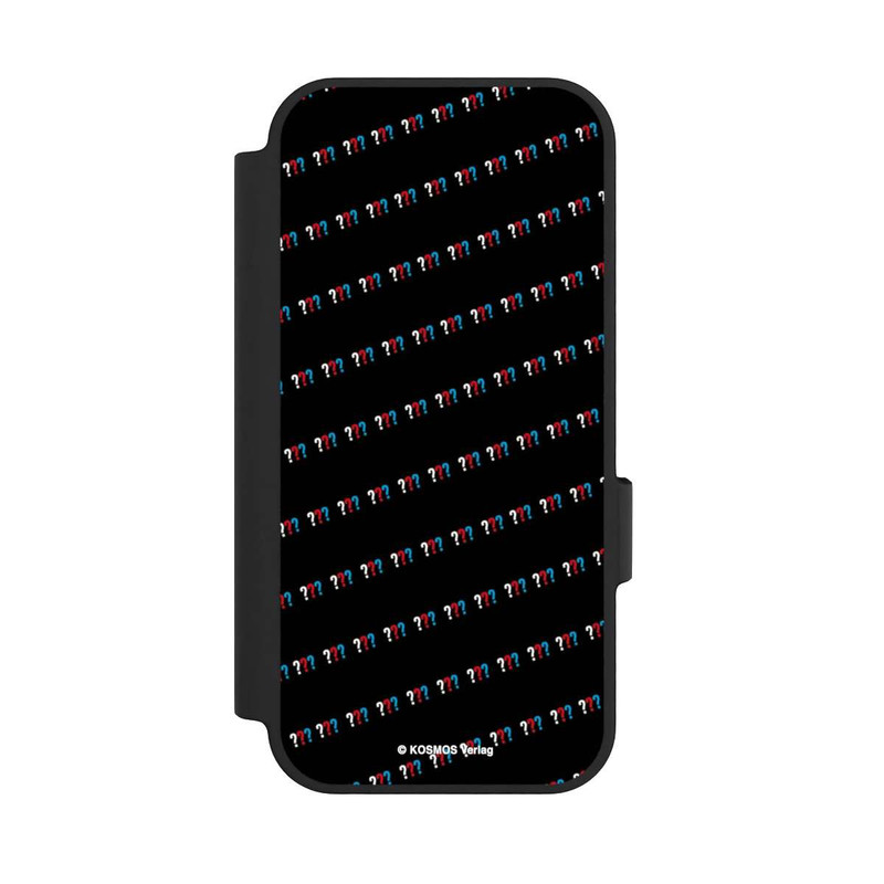 Pixel 10 NIVOflip Drei Fragezeichen Muster Schräg