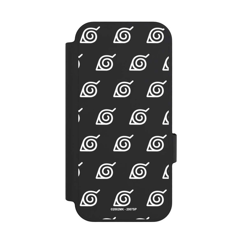 Pixel 10 NIVOflip Weißes Konoha-Muster Transparent