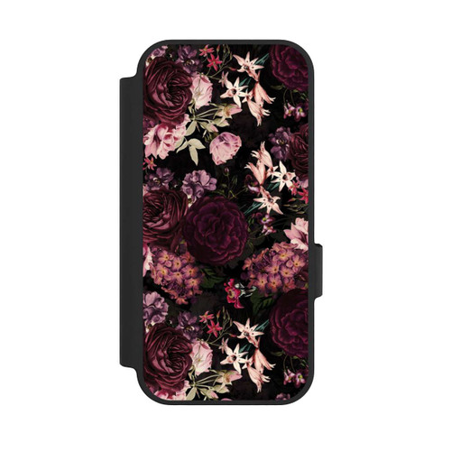 Google Pixel 10 NIVOflip Blumentapete dunkelviolett
