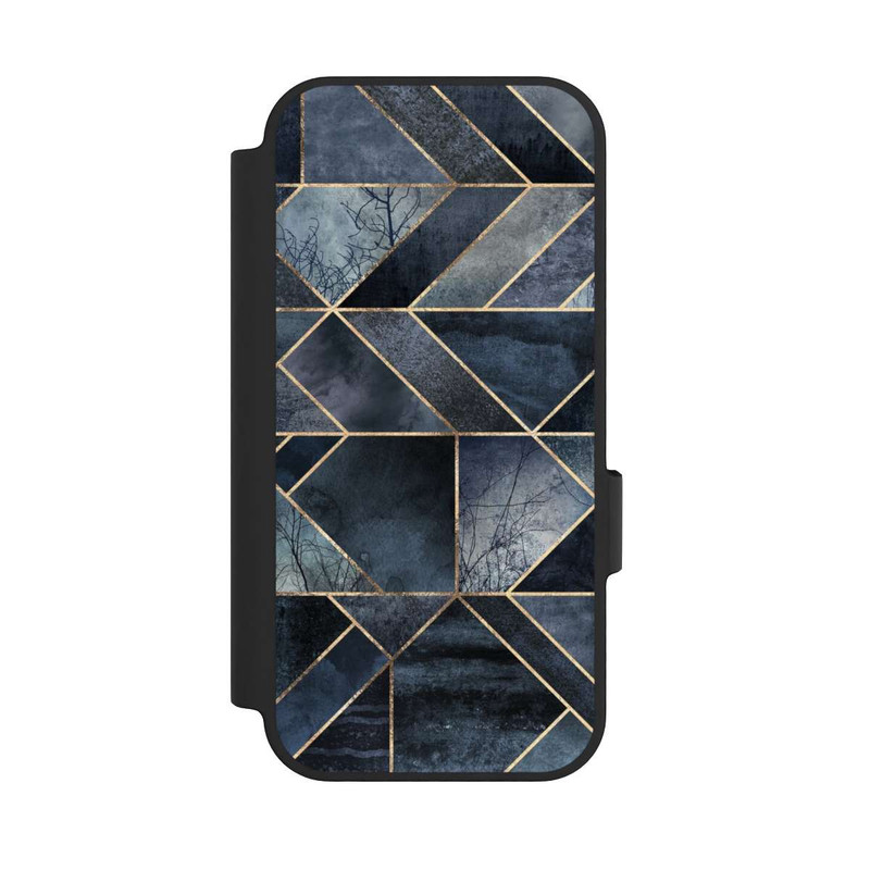 Pixel 10 NIVOflip Abstraktes Natur-Dunkelblau