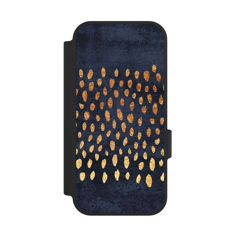 Pixel 10 NIVOflip Muster Gold und Marine