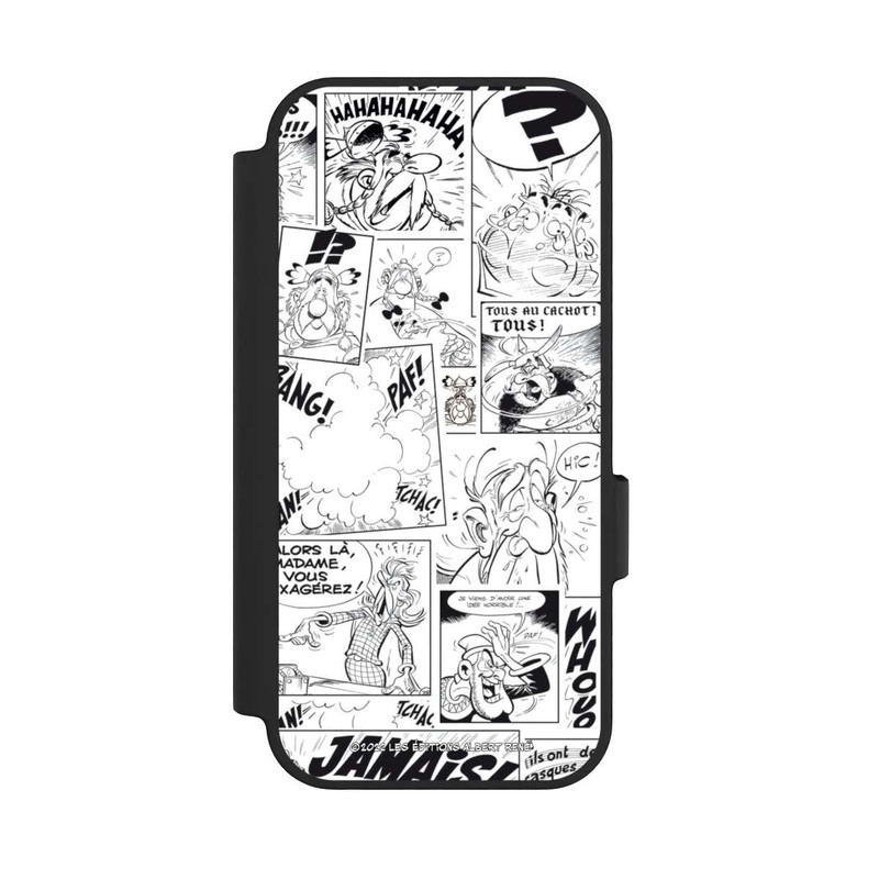 Pixel 10 NIVOflip Asterix Comic Schwarz und Weiß