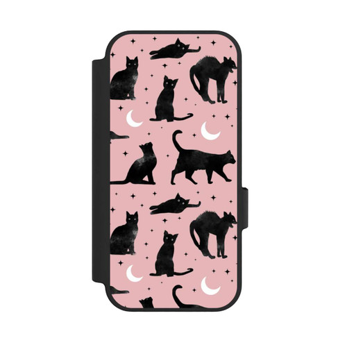 Google Pixel 10 NIVOflip Lune &amp; Chats Fond Rose