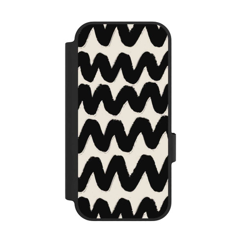 Google Pixel 10 NIVOflip Vagues Noires Pattern