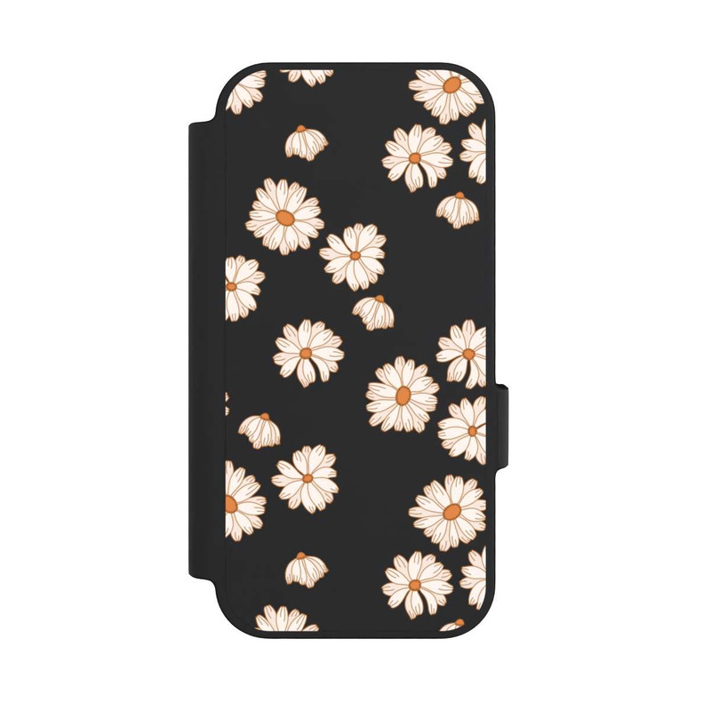 Pixel 10 NIVOflip Fond Flower Power blanc