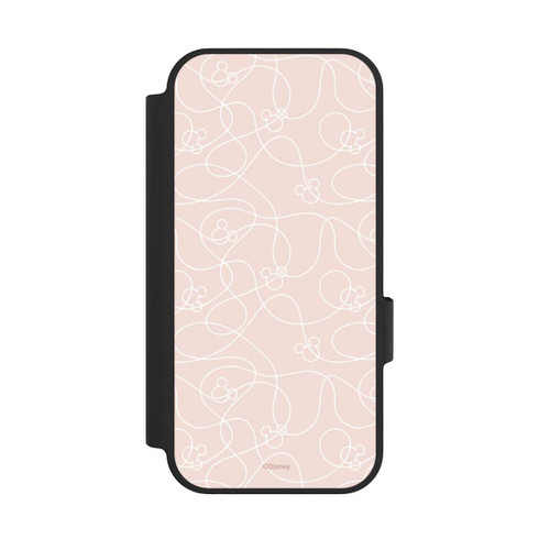 Google Pixel 10 NIVOflip Micky Line Art Muster Rosa