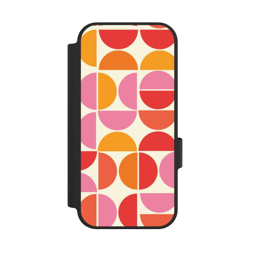 Google Pixel 10 NIVOflip Retro Trend Muster Orange
