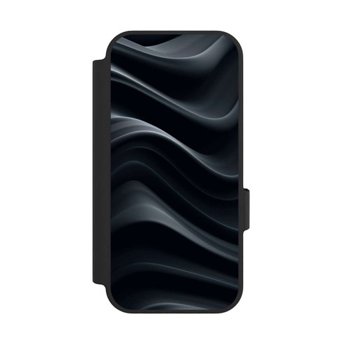 Google Pixel 10 NIVOflip Black Waves Texture