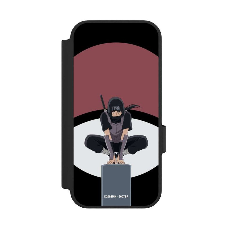 Pixel 10 NIVOflip Itachi Uchiha Symbol schwarz