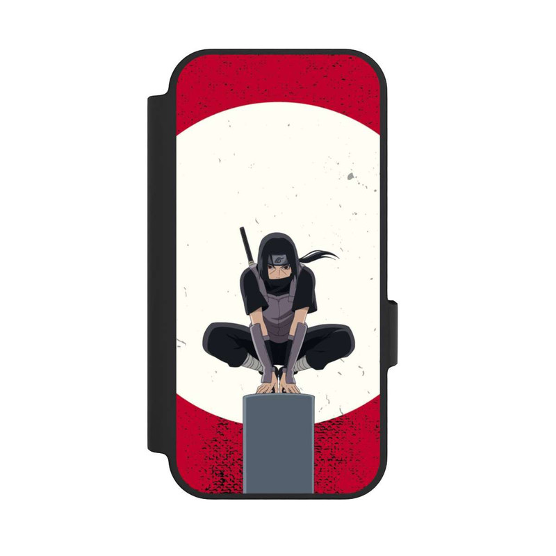 Pixel 10 NIVOflip Itachi Uchiha symbol red background