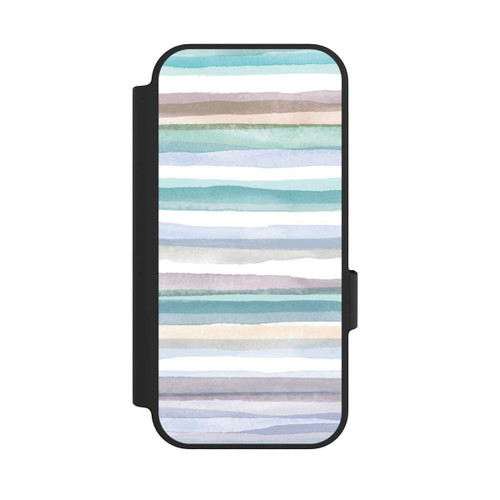 Google Pixel 10 NIVOflip Rayures pastel bleu