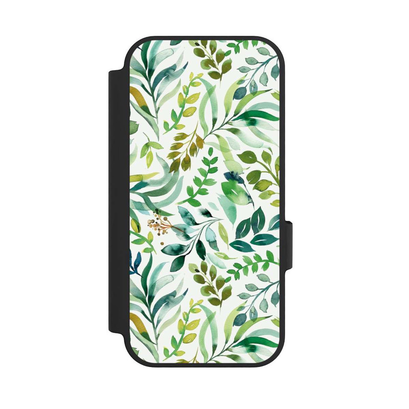 Pixel 10 NIVOflip Aquarelle Palmes Feuilles Botanique Vert