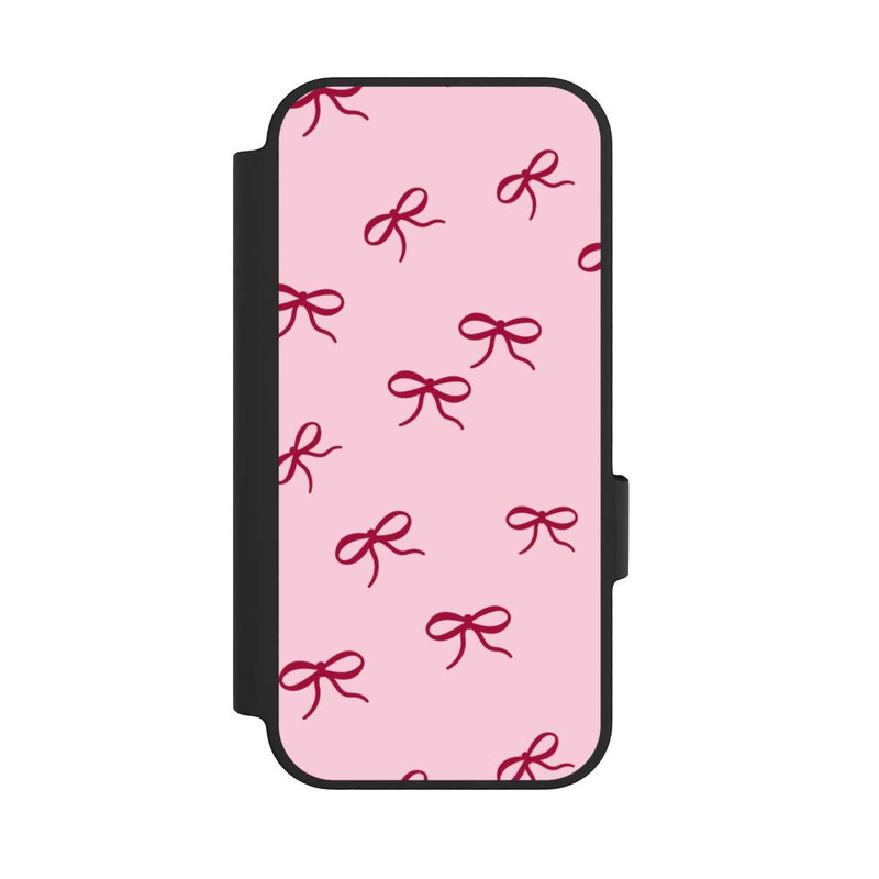 Pixel 10 NIVOflip Schleifen Muster Rot Pink