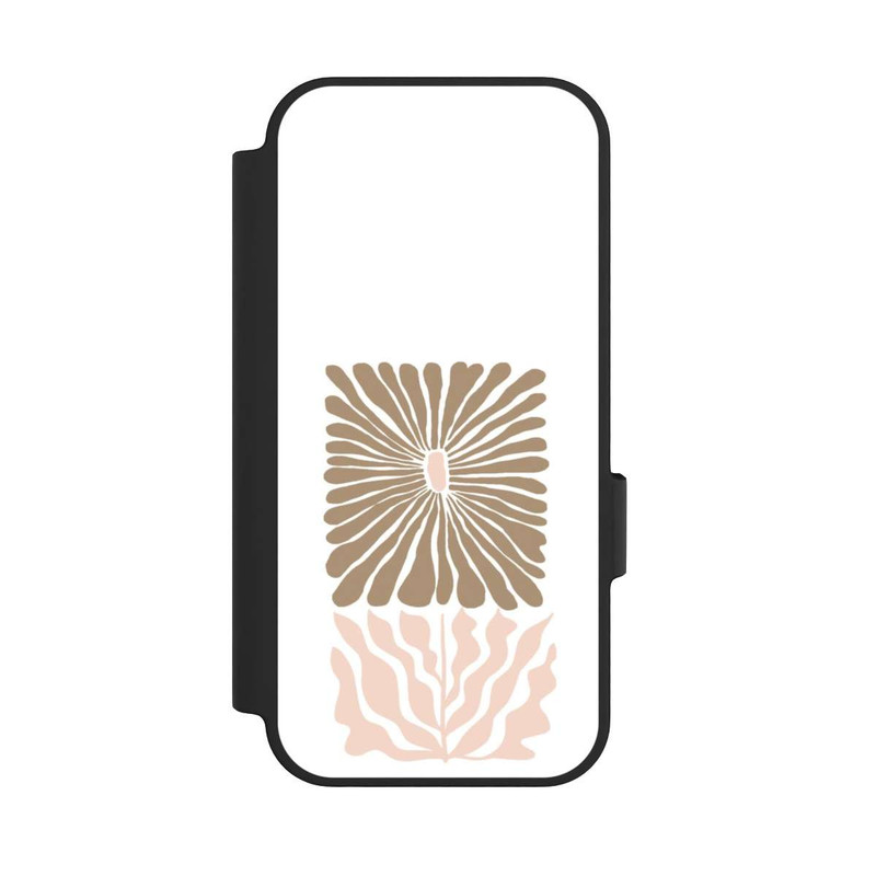 Pixel 10 NIVOflip Fleur Boho Caramel sur Blanc