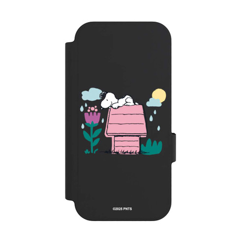 Google Pixel 10 NIVOflip Snoopy Hundehütte Frühling transparent