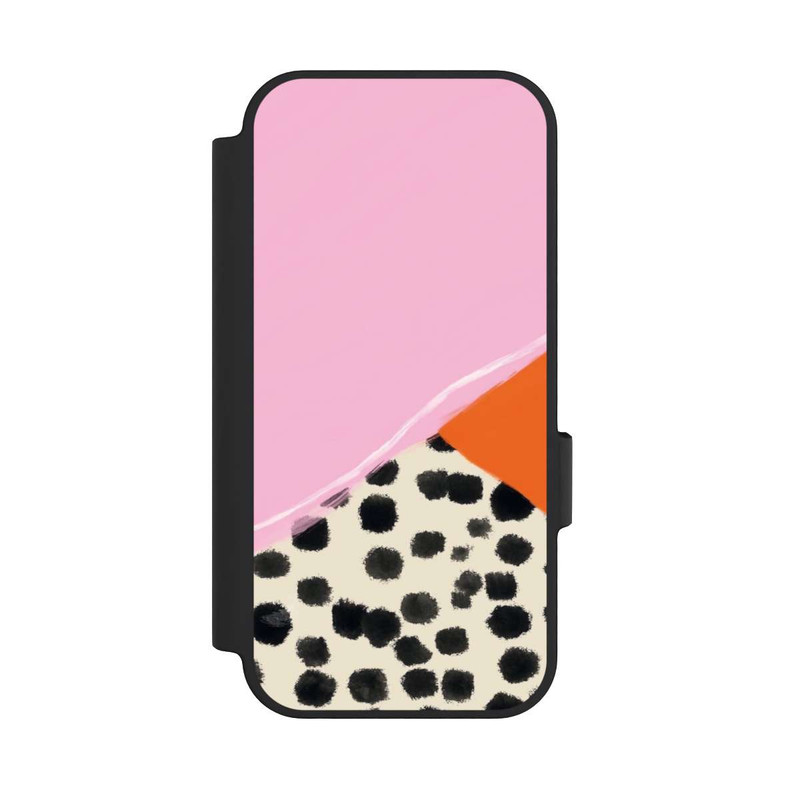 Pixel 10 NIVOflip Pink and Orange Modern Art with Dots