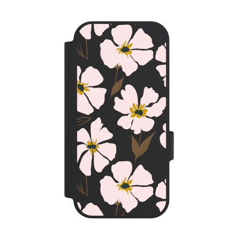 Google Pixel 10 NIVOflip Simple Pastell Flowers Rose Transparent