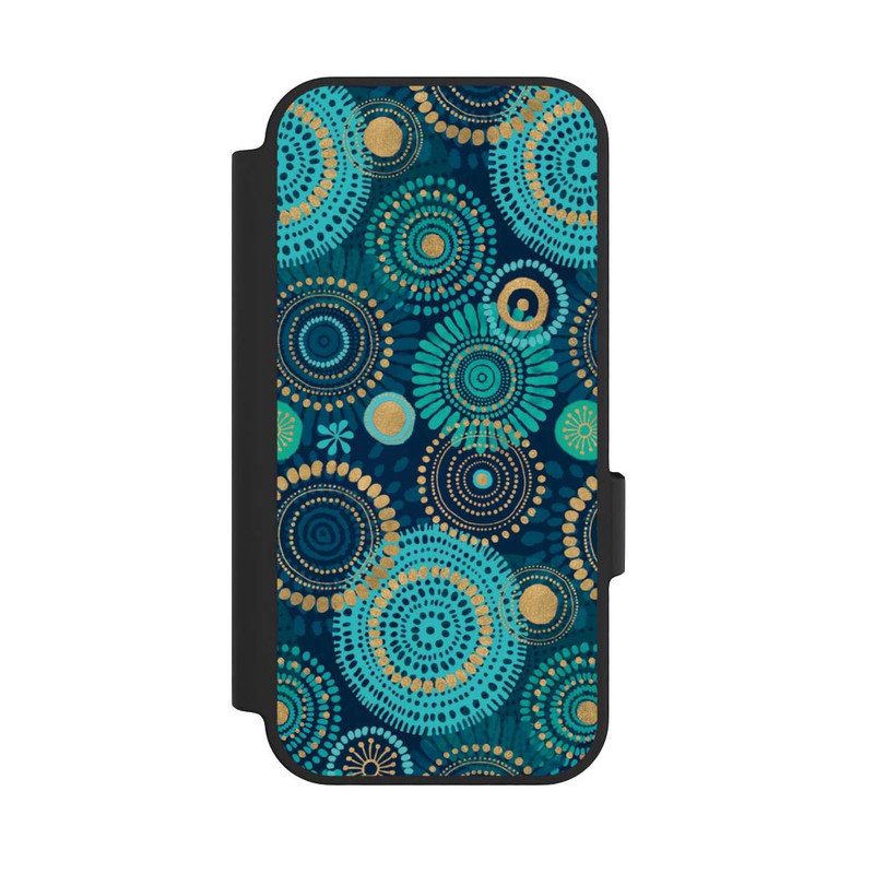 Pixel 10 NIVOflip Blockprint India Teal Gold