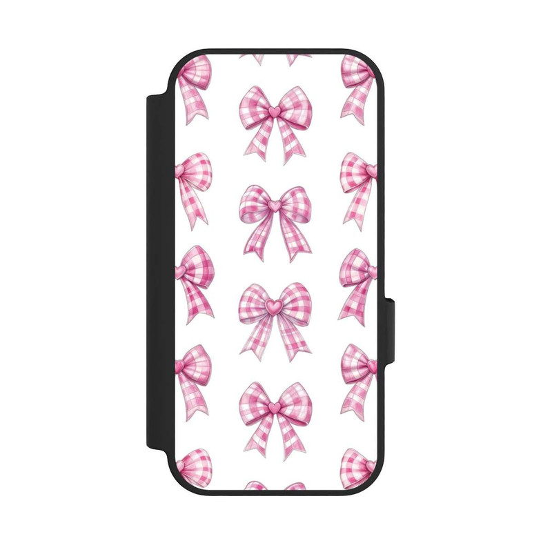 Pixel 10 NIVOflip Pink Gingham Hearts and Bows