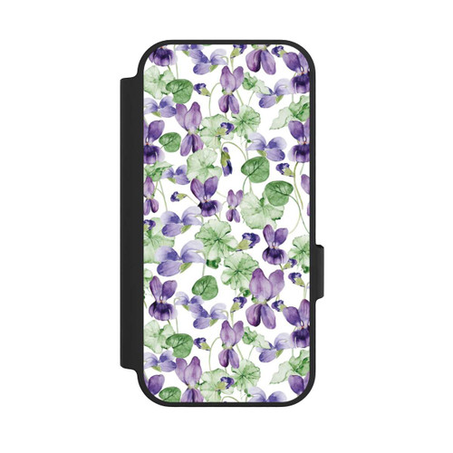 Google Pixel 10 NIVOflip Purple Wildflowers Pattern Watercolor