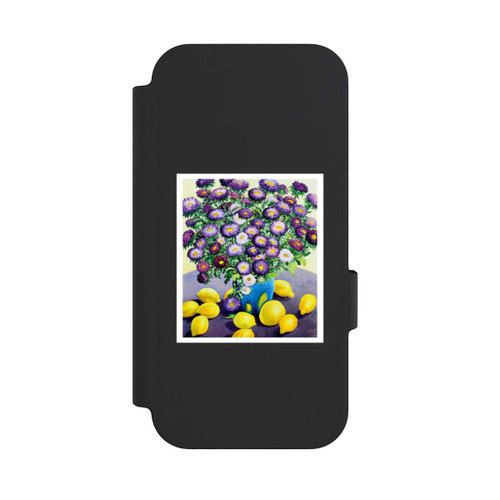 Google Pixel 10 NIVOflip Purple Asters and Lemons by Christopher Ryland