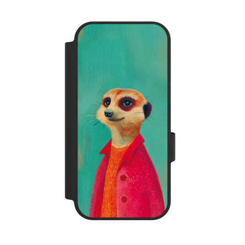 Google Pixel 10 NIVOflip Erdmännchen Grün Illustration