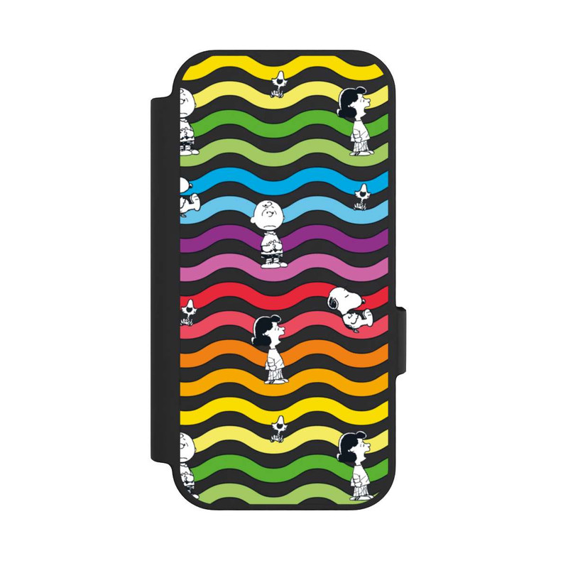 Pixel 10 NIVOflip Snoopy Pattern Rainbow Transparent