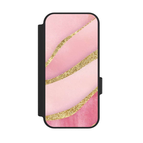 Google Pixel 10 NIVOflip Pink Marble Goldprint Stripes