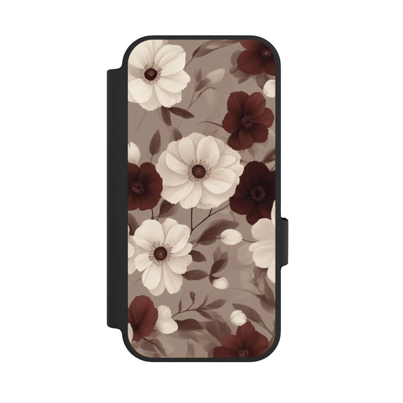 Pixel 10 NIVOflip Negative Flower Bordeaux White with AI