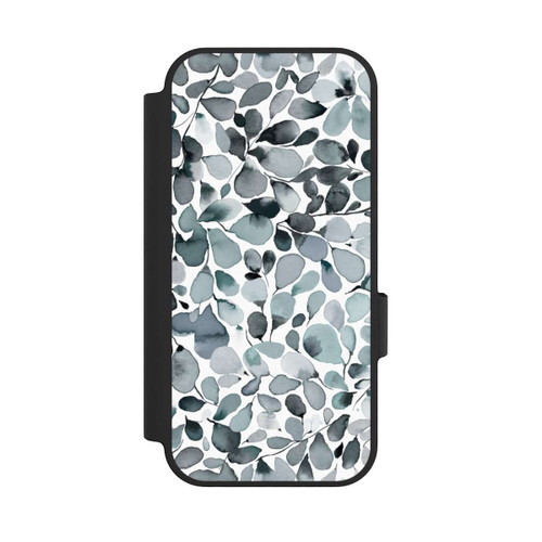 Google Pixel 10 NIVOflip Eucalyptus Watercolor Leaves Grey