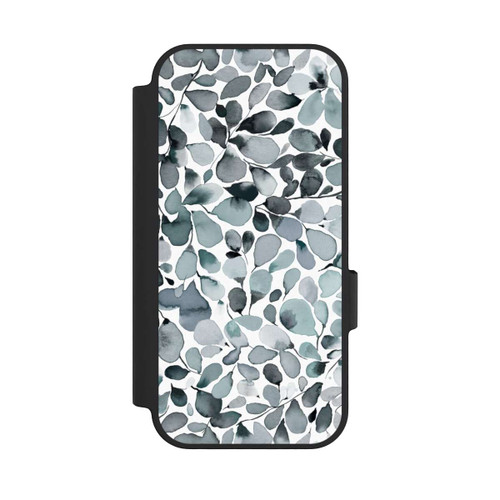 Google Pixel 10 NIVOflip Eucalyptus Watercolor Leaves Grey