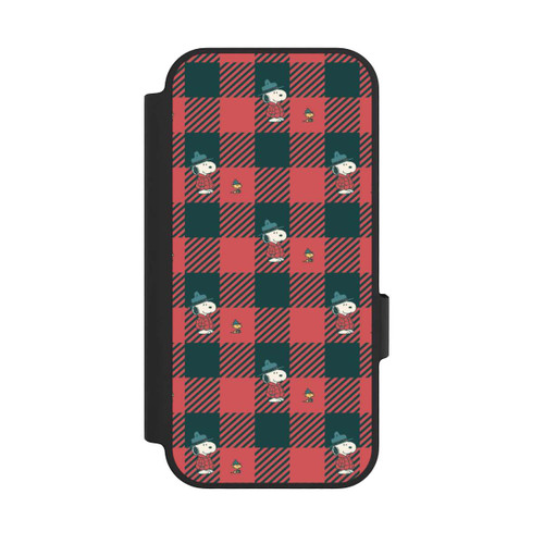 Google Pixel 10 NIVOflip Peanuts Red Tartan Pattern