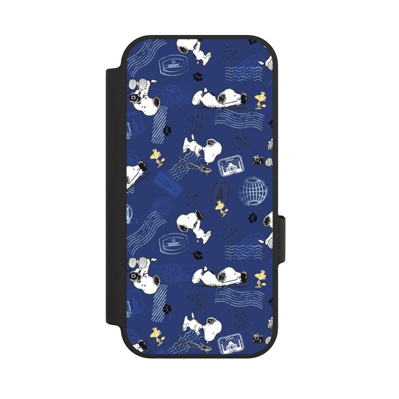 Pixel 10 NIVOflip Peanuts Travel Stamps Pattern Blue