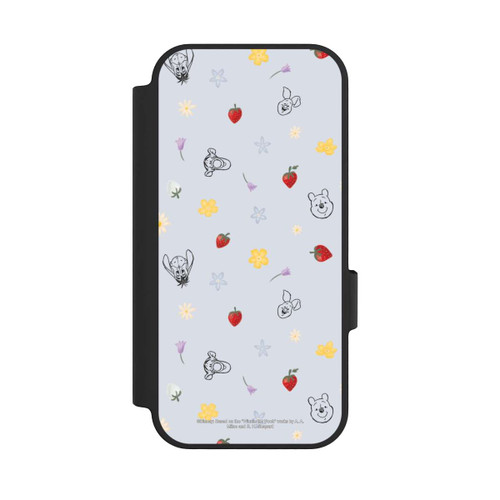 Google Pixel 10 NIVOflip Winnie Puuh und Freunde Erdbeer Muster Blau