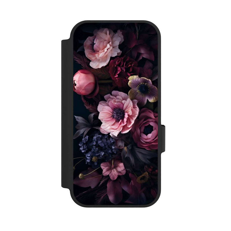 Pixel 10 NIVOflip Rosa Blumenbild mit Pfingstrosen auf dunklem Hintergrund Mit KI