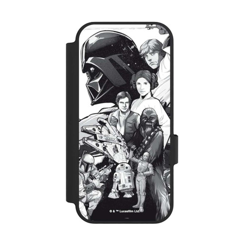 Google Pixel 10 Pro NIVOflip Personnages StarWars - Noir et Blanc