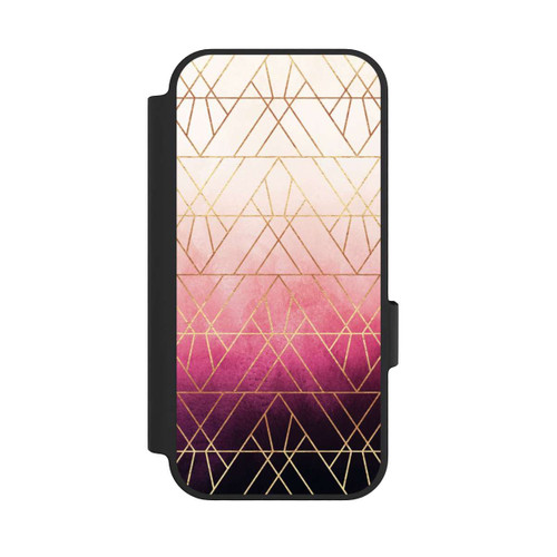 Google Pixel 10 Pro NIVOflip Pink Ombre Dreiecke Golddruck